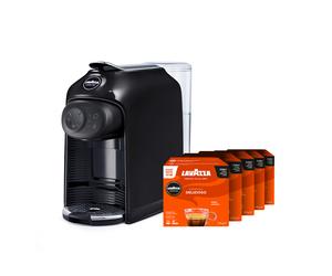 Lavazza A Modo Mio Idola Nero Macchina Caffè + 180 Caps Delizioso Incluse