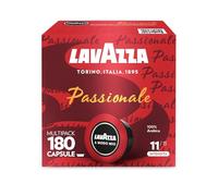 Lavazza, A Modo Mio Passionale, 180 Capsule Caffè, per un Espresso con Note di Caramello e Cioccolato, 100% Arabica, Intensità 11/13, Tostatura Scura, 5 Confezioni da 36 Capsule