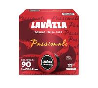 Lavazza, A Modo Mio Passionale, 90 Capsule Caffè | con Note di Caramello e Cioccolato, 100% Arabica, Intensità 11/13, Tostatura Scura