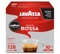 Lavazza A Modo Mio Qualit? Rossa, 128 Capsule Caff?, per un Espresso con Note di Cioccolato e Frutta Secca, Arabica e Robusta, Intensit? 10/13, Tostat