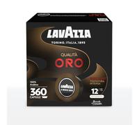 Lavazza, A Modo Mio Qualità Oro Dark Roast, 360 Capsule Caffè | con Note di Cacao e Frutta Secca, 100% Arabica, Intensità 12/13, Tostatura Scura