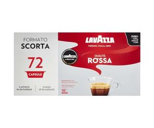 Lavazza A Modo Mio Rossa 72 Capsule, 540g