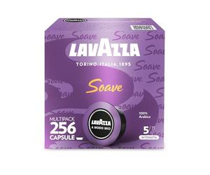 Lavazza, A Modo Mio Soave, 256 Capsule Caffè, per un Espresso Leggero ed Elegante con Note Aromatiche di Fiori, 100% Arabica, Intensità 5/13, Tostatura Media, 16 Confezioni da 16 Capsule