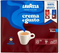 LAVAZZA CAFFE CREMA & GUSTO GUSTO RICCO MACINATO 10X500 GR.OFFERTA 01BZB6