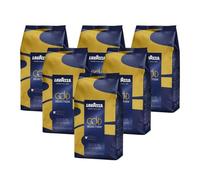 Lavazza Caffè Espresso Gold Selection, Caffè in Grani, 6 Confezioni, 6 x 1000g