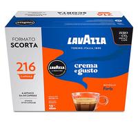 LAVAZZA Caffè in capsule CREMA&GUSTO FORTE 216CAPS, Lavazza A modo mio, 1,62 kg