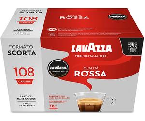 LAVAZZA Caffè in capsule Q ROSSA 108 CAPS, Lavazza A modo mio, 0,81 kg