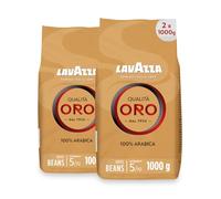 Lavazza Caffè Qualità Oro, Caffè in Grani, 2 Confezioni, 2 x 1000g