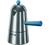 LAVAZZA CAFFETTIERA CARMENCITA DA 1 TAZZA IN ALLUMINIO LUCIDO POP BLU