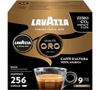 Lavazza, Capsule A Modo Mio Qualità Oro - Caffè d'Altura, Capsule Caffè, con Note di Frutta e Fiori, 100% Arabica, Intensità 9, Tostatura Media, Gusto Corposo e Aromatico, 16 Confezioni x 16 Capsule