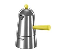 Lavazza Carmencita Pop Caffettiera Induzione 3 Tazze Giallo