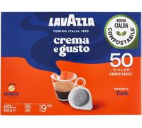 LAVAZZA CIALDA CIALDE 100 PZ CAFFE' ESPRESSO CREMA & GUSTO FORTE 6BZB5