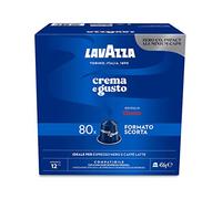 Lavazza, Crema e Gusto Classico, 240 Capsule in Alluminio Compatibili con Macchine Nespresso* Original, Note di Spezie, Cioccolato e Legno, Arabica&Robusta, Intensità 12/13, Tostatura Media, 8 Pack