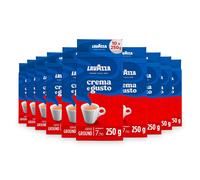 Lavazza Crema e Gusto, classico Caffè macinato, 10x 250g