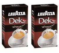 Lavazza: Dec caffè macinato tostato, decaffeinato, sapore intenso, 250 g, confezione da 2 pezzi