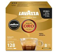Lavazza, Espresso A Modo Mio Qualità Oro Sinfonia Perfetta, 128 Capsule Caffè, con Note di Fiori e Frutta, 100% Arabica, Intensità 8, Tostatura Media, 8 Confezioni da 16 Capsule