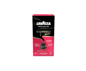 Lavazza Espresso Maestro Classico Cápsulas para Cafeteras Nespresso Caja de 30 Unidades