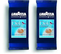 Lavazza, Espresso Point Dek, 50 Capsule Caffè, per un Espresso Decaffeinato e Aromatico con Note Cioccolatate, 100% Arabica, Intensità 6, Tostatura Media, 25 Astucci da 2 Capsule Ciascuno
