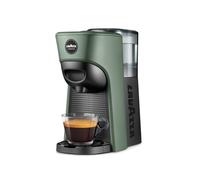Macchina da Caff Espresso Automatica A Modo Mio Tiny Eco Serbatoio 0.6 Lt Potenza 1450 Watt Colore Nero / Verde Salvia