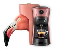 LAVAZZA - Macchina da Caff Espresso Automatica A Modo Mio Tiny Eco Serbatoio 0.6 Lt Potenza 1450 Watt Colore Nero /Rosa