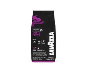 Lavazza Mélange de café de première qualité à grains entiers, goût espresso moyen torréfié Forte 2.2 lb