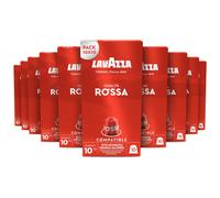 Lavazza Qualità Rossa 100 Capsule Compatibili Nespresso con Note di Cioccolato e