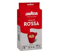 Lavazza Qualità Rossa, Macinato, Espresso, Caffè, Cappuccino, Macchiato, 2 x 500g