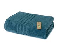 Lavea® 1 Asciugamano Viso e Mani 50x100 cm in Spugna di Cotone Bio 100% Morbidi e Assorbenti, per Casa Hotel Spa - Asciugamano da Bagno - Verde pino