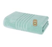 Lavea® 1 Telo Sauna 80x200 cm in Spugna di Cotone Bio 100% Morbidi e Assorbenti, per Casa Hotel Spa - Ideali anche come Asciugamani Doccia - Verde ghiaccio