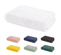 Lavea® Asciugamano da Sauna 80x200 cm - Spugna 100% Cotone 500 g/m², Morbido e Super Assorbente - Ideale per Spa, Hotel e Bagno - Bianco