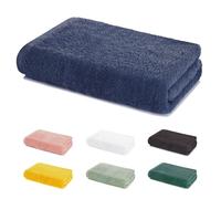 Lavea® Asciugamano da Sauna 80x200 cm - Spugna 100% Cotone 500 g/m², Morbido e Super Assorbente - Ideale per Spa, Hotel e Bagno - Blu Navy