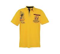Lavecchia 2038 - Polo hippes a maniche corte, colore: Rosso giallo. XXXXXXXXL