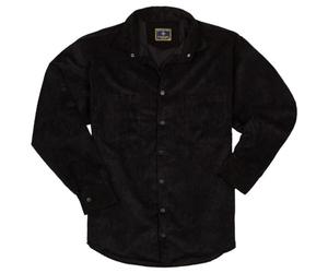 Lavecchia Camicia a maniche lunghe da uomo taglie forti LV-5578, Nero , 7XL