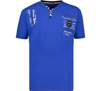 Lavecchia Maglietta a maniche corte da uomo, LV-2042, antracite, taglia 3XL - 8XL, Blu, 7XL