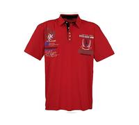 Lavecchia Men's Polo Red Big Sizes, Dimensione:4XL