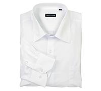 Lavecchia Men's Shirt Long Arm White, Dimensione:7XL