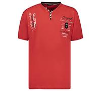 Lavecchia Men's T-Shirt Red Big Sizes, Dimensione:5XL