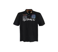 Lavecchia Polo da uomo LV-4688, Nero , 5XL