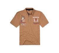 Lavecchia Polo da uomo taglie forti LV-2038, beige., 5XL