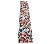 LaVelahome Tappeto Cucina Artistico Design Ispirato ai Grandi Maestri dell’Arte Pittori Misto Cotone e Poliestere, Antiscivolo, Sottile, Lavabile, Made in Italy (cm_50_x_300, Mondri)