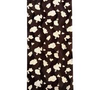 LaVelahome Tappeto da Cucina a Metraggio Antiscivolo Pezzato Mucca Marrone L 58