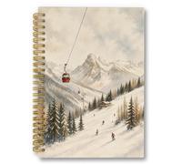 laveliabel 1000-yxbz-ski resort Writing Pads, Spiral Notebooks