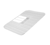 Lavelli da bagno Coperture per lavabo da banco Spazio Top Lavelli pieghevoli Coperture Organizzatori di trucco in silicone Tappetino per spazzola Tappetino da bagno Copertura superiore pieghevole