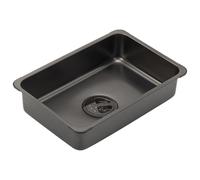 Lavelli da campeggio - Lavello portatile in acciaio inossidabile | Piccolo lavello da cucina in acciaio inossidabile | Lavandino piatto | Vasca da bagno multiuso con tappo di scarico per cam