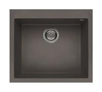 Lavello 1 vasca (57x50cm) QUADRA 105 Dove grey Opaco LKQ10593