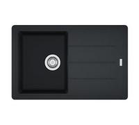 Lavello 1 vasca (78x50cm) Bfg 611 78 BOSTON Nero Opaco 114 0275 938