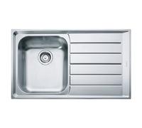 Franke Neptun - Lavello in acciaio inox NEX 211/2, 864x514 mm + sifone 127.0059.654