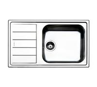 Lavello 1 vasca (86x50cm) LINEAR Inox Spazzolato LNG861ILBC