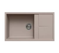 Lavello 1 vasca (86x50cm) UNICO 410 Tortora Opaco LGU41043