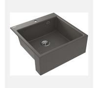 Lavello 1 vasca Idrostile Güines 610x214 mm Antracite metallizzato Antracite metallico